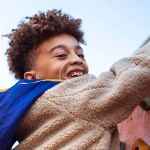 Navigating the attractions of a kids park